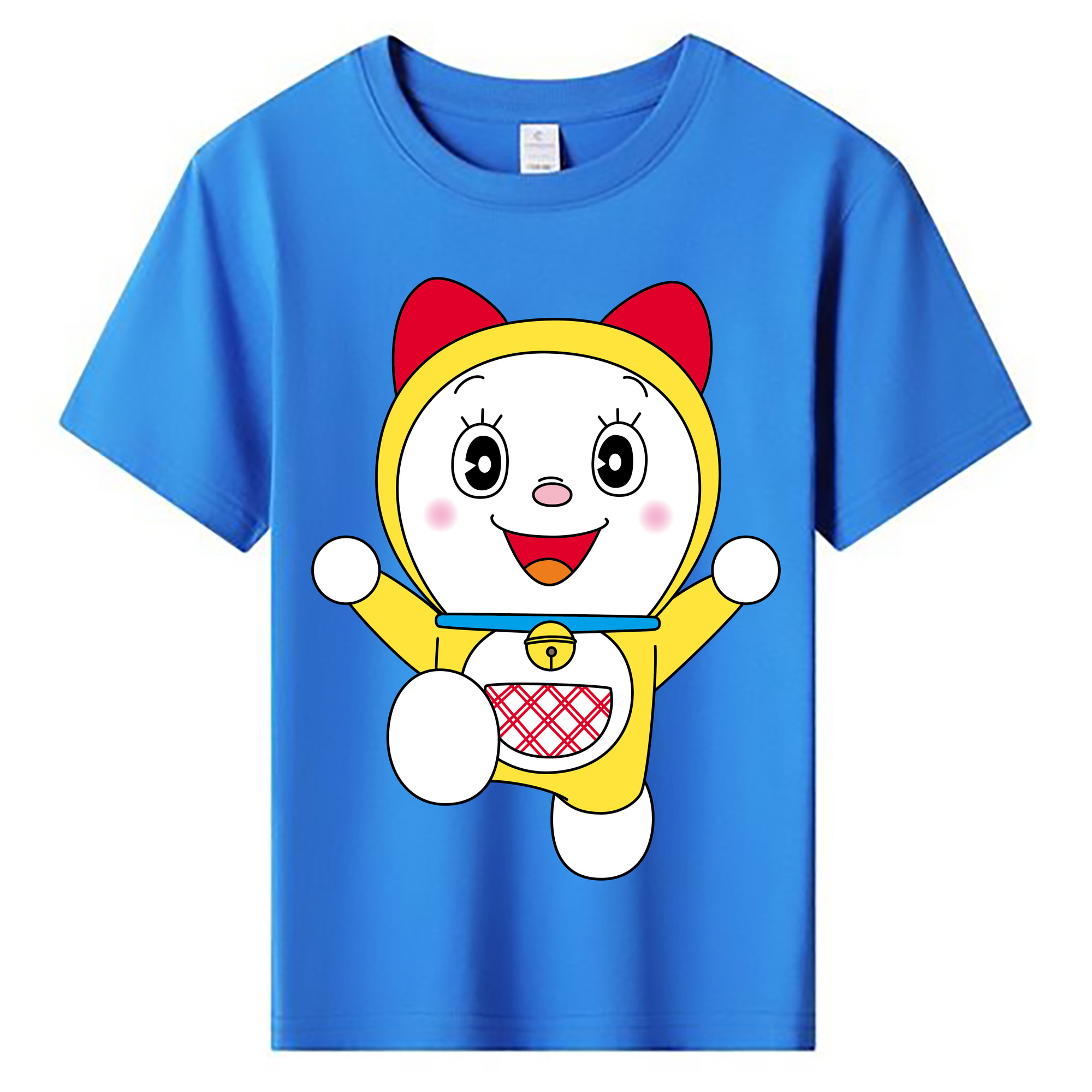 （画像用） ドラえもん ドラミ Doraemon Dorami 綿100％キッズTシャツ（フロントプリント）
